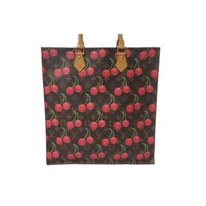 Louis Vuitton Cherry Bag Tote Plat Monogram Sac Brown